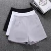 Dames shorts 2025 Summer Fashion Women Skirts High Taille Casual Pak Black White Short Pants Ladies