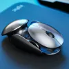 Mice PX2 Metal 2 4G Rechargeable Wireless Mute 1600DPI Mouse 6 Buttons for PC Laptop Computer Gaming Office Home Waterproof Mouse