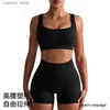 Short féminin couture gym short sexy pour femmes sports d'été et fitness filets à rayures serrées H240424