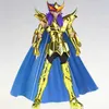 Åtgärdsleksakssiffror i lager CS -modellen Saint Seiya Myth -tyg Ex 2.0 Scorpio Milo Gold/24K/Oce Knights of the Zodiac Action Figure T240422