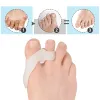 Treatment 2 PCS Silicone Gel Thumb Corrector Bunion Foot Toe Hallux Valgus Protector Separator Finger Straightener Adjuster Foot Care Tool