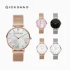 Wristwatches GIORDANO - Fashion Womens Watch Collection GD-2079CN-44 Quartz Womens Watch 240423