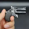 Gun Toys 1pcs Mini brelkain metalowa gumowa guber gurka zabawka pistolet dla dzieci symulacja pistoletów