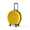 Luggage peculiar Rolling Suitcase with Cosmetic case Rounded trolley Luggage Bag set wheel Women Trolley case and Handbag kids gift