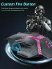 MICE RGB Wireless Wide Bluetooth -gamingmuis voor gamer 10000dpi Laptop Computer Muis voor Windows Andriod Ergonomische muizen Silient