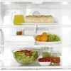 Storage Bottles Cheese Crisper Container For Fridge Bacon Up Slices Covered Cases Fresh Keeping Boxes Pp