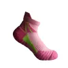 Chaussettes chaussettes femme coulant de chaussettes courtes chaussettes de sport avancées en boucle en boucle de couleur de couleur calcitines ciclismo hombre cyclisme