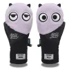 Gants Cartoon Glace Snow Gants, accessoires en plein air, imperméable, portable, respirant, mitaine de snowboard, ski, cinqfing