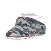 Bérets Camouflaged Sun Sun Protection Ajustement Caps de visière respirant pour femmes hommes Spring été Sports extérieurs de randonnée ARNY CAP