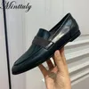 Casual schoenen wit leer Brits retro platte hakken Oxford Office dames professionele schoenenontwerper merk Loafers