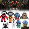 Plush Dolls Lethal Company Plus Q Version Protagonist P Toy Game Peripheral Wholesale Drop Delivery Toys Gifts Stuffed Animals Dh3W6