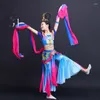 Stage Wear Children's Children Classical Dance costumi eleganti abiti da garza addestramento ragazze cinesi