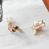 Boucles d'oreilles style corée mode mignon clip d'abeille sur boucles d'oreilles sans percés pour femmes boucles d'oreilles de charme de fête sans trou de boucles d'oreilles bijoux en gros