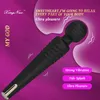 AV Vibrator Magic Wand Clitoral Stimulator 20 Speed 3 Powerful Gspot Massager for Women Female Adult Sex Toy rechargeable 240412
