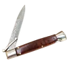 9 tum italiensk mafia damascus automatisk kniv utomhus orm trä jaktficka otrohet auto knivar bm 3400 4600 3551 gudfader 924873567