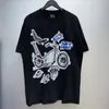 Saint Michael T-shirt 24SS Washed do Do Old Tee Men Women T-shirt 1: 1 T-shirt lourd de haute qualité