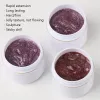 Gel mshare dard púrpura brillo brillo gel extensión de uñas gelatina dura no constructor de crema de flujo gel de escamas rojo de construcción brillante