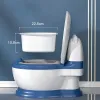 Hemden Jungen Mädchen Töpfchen Training Sitz Säugling Toilettensitz Urin Töpfchen WC Baby Kindertöpfe Rückenlehre Urinal Kinder WC Trainer Bettpfan