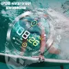 Watches 2023 New GPS Smart Watch Sports Fitness Armband Call påminnelse PEPLATE IP68 Vattentät smartur för män Android iOS -klockor