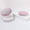Bouteilles de rangement Boîte en poudre légère Plastique avec miroir bouffant Conteneur cosmétique d'organisateur vide pour le travail