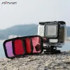 Filters Soonsun 45m waterdichte kast voor GoPro Hero 7 6 5 Zwart onderwater duikbehuizing met lensfilterkit Go Pro 7 Accessoires