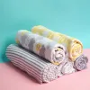 Swaddling 4pcs/lot baby blankets 신생아 모슬린 기저귀 100% 면적 아기 스와들 신생아 사진 사진 어린이 Muslin Swaddle Wrap