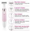 Düzeltici 5 in1 vücut epilasyon epilator koltuklu saç bikini saç bacağı kasık saç düzeltici elektrikli tıraş tıraş makinesi tıraş memuru düzeltici kadın