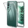 Cell Phone Cases Ultra Thin Soft Case For Samsung Galaxy S23 S22 S21 S20 Note 20 Ultra 10 S10 S9 Plus 9 8 Clear Silicone Back Case Cover Shell 240423