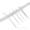 Strumenti in acciaio inossidabile utensile dentale bocche specchio sonda pinza doghe di pinza kit igiene pulito per esame orale pulito