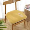 Poduszka bawełniana oddychająca domowa domowa krzesło do jadalni cztery sezony biuro uczeń nowoczesny styl podkowy drewniany mata