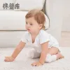 Collants pour bébé tampons de genoud Signets de couleur de couleur solide