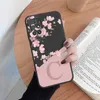 Casos de telefone celular letra inicial uma caixa z para redmi 10 4g capa rosa flor de silicone macio traseiro fundada para mi redmi10 coque pára -choques casal 240423