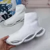 Designer Fashion Luxury Chaussures meilleures baskets de qualité supérieure en cuir réel en cuir à la main Multicolore Gradient technique Sneakers hommes Femmes Famous Shoe Trainers990755