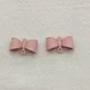 Kettingen nieuwe aankomst!12x8mm 200 % Copper Painting Bows Connectors voor handgemaakte ketting/oorrangdienonderdelen, sieraden bevindingen