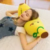 Oreiller de banane douce, jouet en peluche, poupée pour enfants, cadeau d'anniversaire créatif, cadeau de la société de poupée