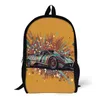 Sac à dos Speed Sports Car Retro Multicolore Outdoor Backpacks Boy Girl Design Sacs Sacs Sacs Casual Rucks.