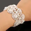 Beaded New Fashion Charm Bracelets 925 Silver AAAAA Zircon Crystal Women Bracelet Wedding Engagement Luxury Jewelry 240423