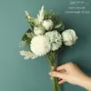 Dekorativa blommor Ins Artificial Flower Drawing Factory Green Plant Wedding Decoration Crafts Fall Decor