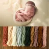 Accessories Dvotinst Newborn Photography Props for Baby Soft Cotton Wraps Background Blanket Studio Photoshoots Fotografia Photo Props