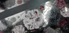Enveloppe cadeau vintage encre rouge violet floral washi animal de compagnie pour carte de planificateur fabriquant un plan de scrapbooking bricolage autocollant décoratif