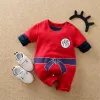 水着ナシャカートアニメの赤ちゃんロンパー新生児男の子の服の漫画衣装ジャンプスーツベビー服幼児の赤ちゃんのオーバー