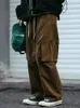 Pantalon masculin japonais de haute qualité baggy pour hommes vêtements streetwear coréen pantalon à jambes droites harajuku cargo décontracté mâle