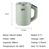 Bouilloires 800 ml Smart Electric Kettle Santé multifonctionnelle Pot portable thermo therm