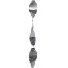 Decorative Figurines 3d Wind Chime Decor Weather-resistant Bird Reflector Highly Reflective Metal Spinner For Outdoor Yard