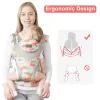 Bags 3in1 Baby Carrier Newborn Hip Seat Kangaroo Bag Infants Front and Back Backpack, 7 40 lbs, 3 18 Months Baby Accessories