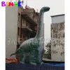 10mh (33 pieds) avec soufflant extérieur extérieur énorme dinosaure brachiosaurus pour la publicité, promotion dino, animal de dragon géant