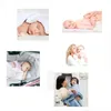 4pcslot 100 katoenen mousseline flanel baby swaddles zacht geboren dekens s born luten swaddle wrap 240417