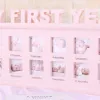 Frames kreative DIY 012 Monats Baby "My First Year" Bilder zeigen Plastikfoto -Rahmen -Souvenirs.