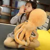 Cushions 1pc 3090CM Creative Lifelike Octopus Plush Toys Sea Animal Stuffed Dolls Pillow Back Cushion Children Kids Birthday Xmas Gifts