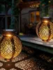 Ramadan Eid Lights Solar Lights Outdoor wisząca słoneczna lampa ogrodowa retro